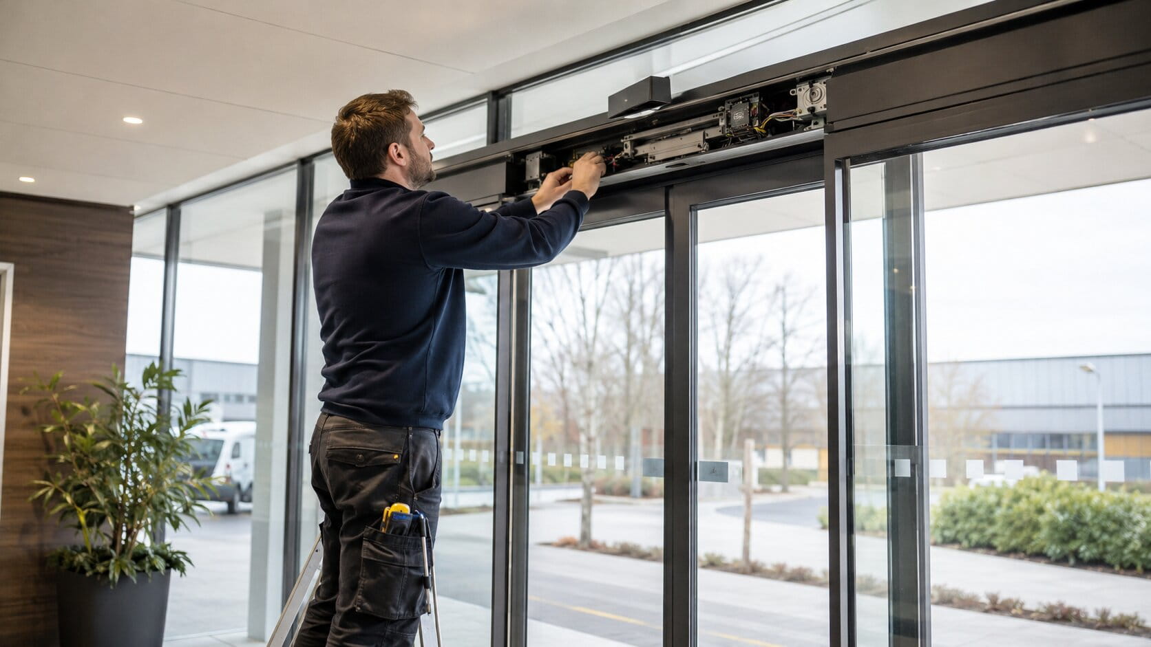 commercial door maintenance